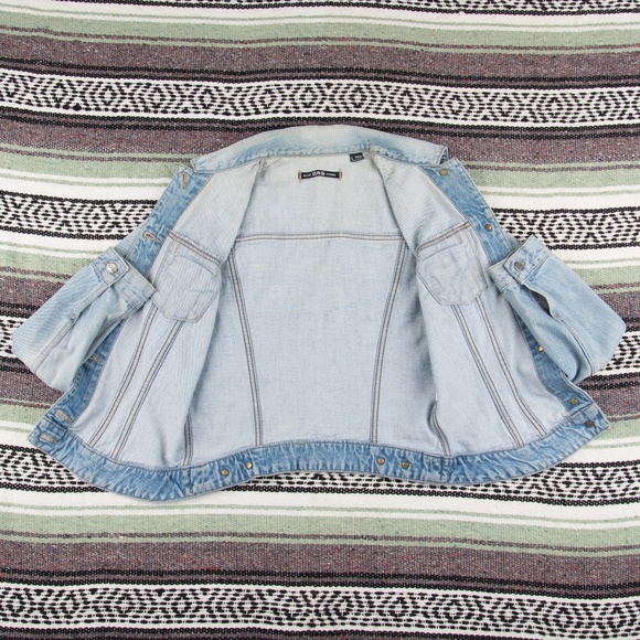 Blue Gas Denim Trucker Jacket - Picture 4 of 7